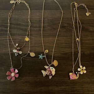 Betsey Johnson necklaces